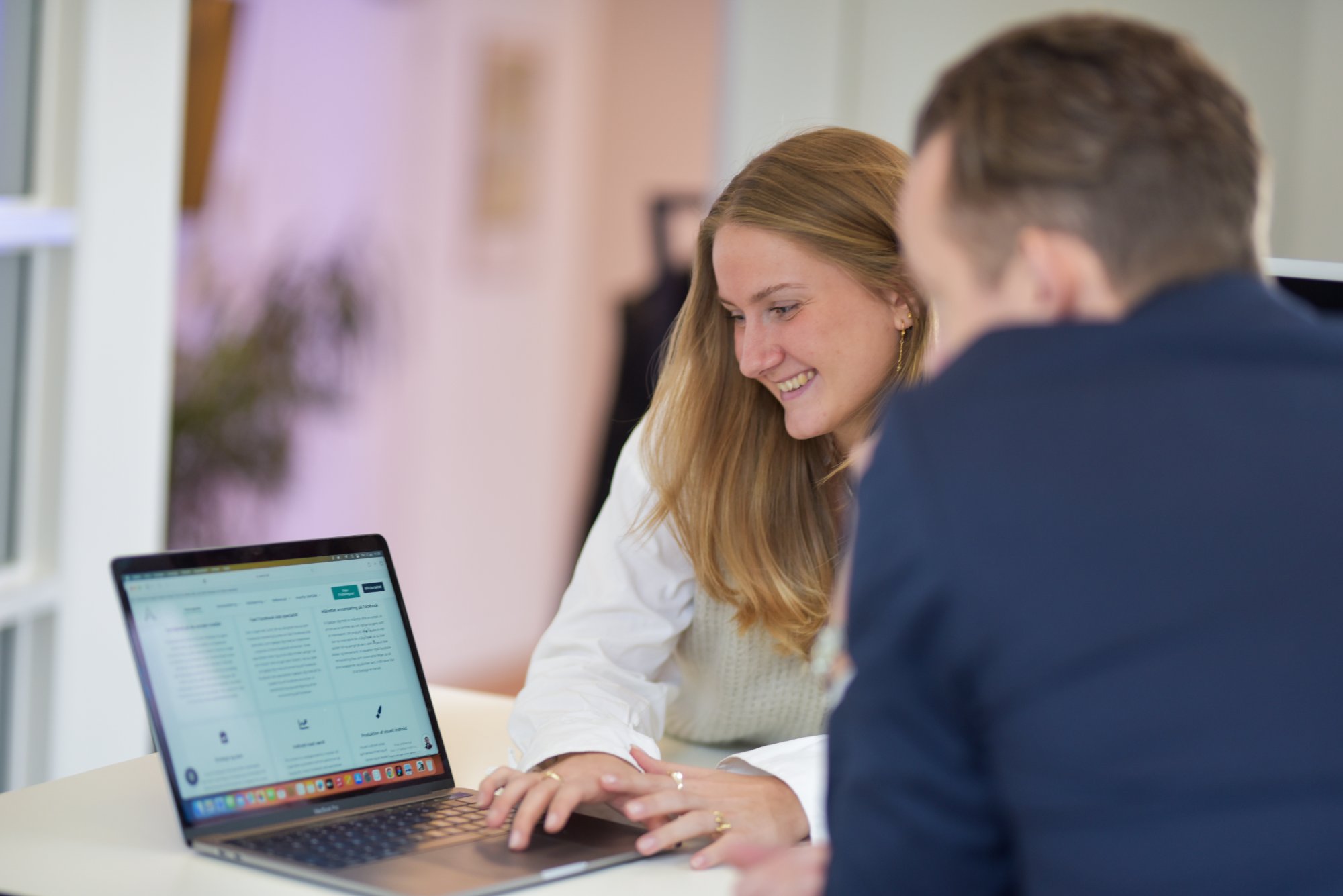 AWORK Group team in meeting